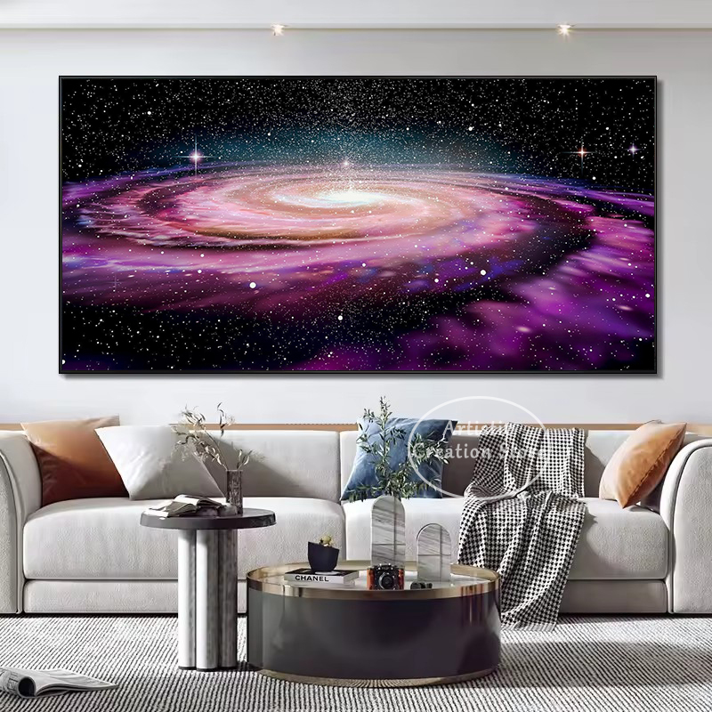 Raum Kunst Milchstraße Galaxy  – Star Map Poster Bewertung und Preis
