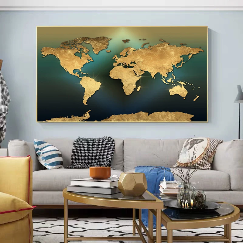 Moderne, minimalistische Weltk – Star Map Poster Bewertung und Preis